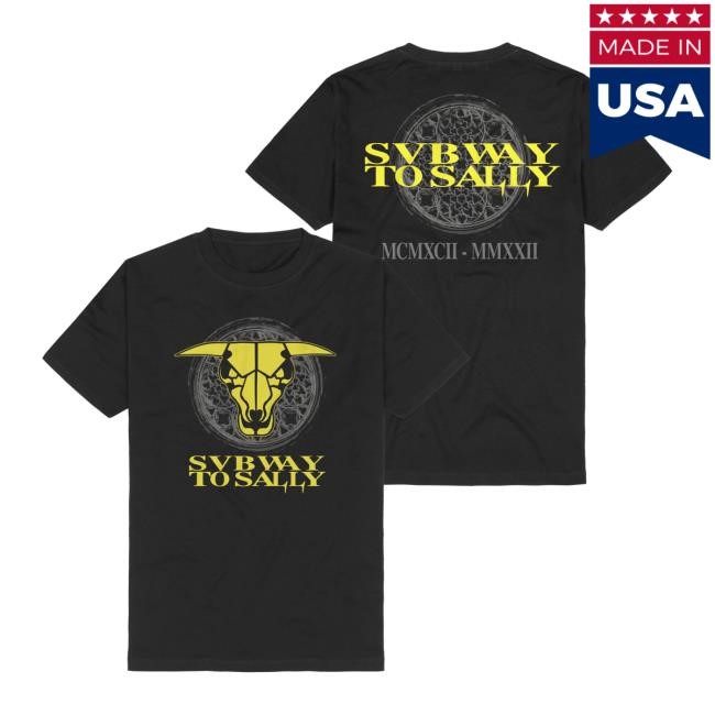MCMXCV Retro Tee Subway To Sally | Fanartikel