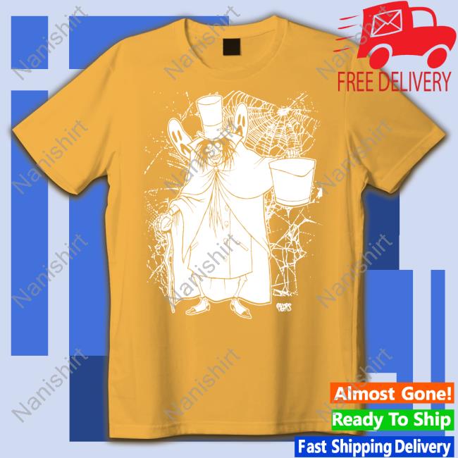 Toxictoons Beware Of Hitchhiking Ghosts Hatbox Ghost Tribute Shirt