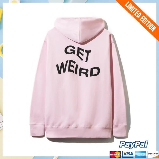 Get Weird Pink Hoodie – AntiSocialSocialClub