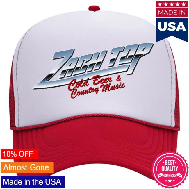 Official Zach Top Merch Chrome Cap