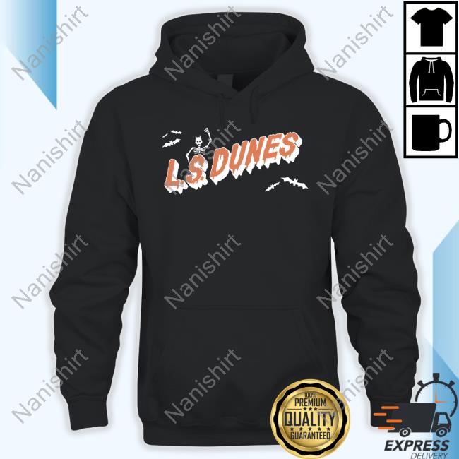 Ls Dunes Merch Spooky Skeleton T-Shirt
