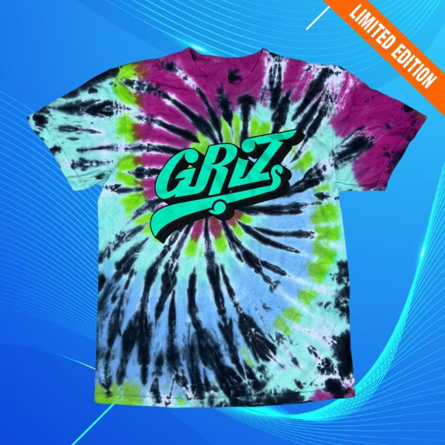 Official Griz Secret Dreams Fest Exclusive Dye T Shirts