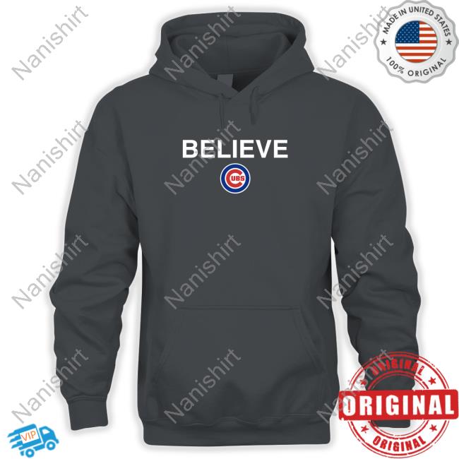 Official Believe Cubs Crewneck Sweatshirt