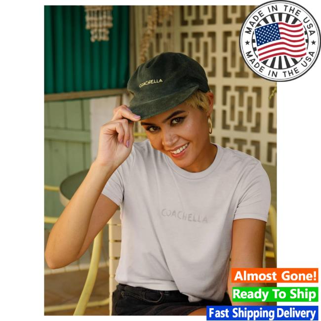 Official Coachella Merch Store Shop Heather Dust Crop Popover Shirt