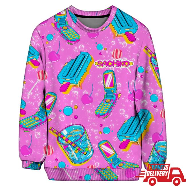 Official Vapor95 Clothing Store Ocean Drive Sweatshirts 3D All Over Print