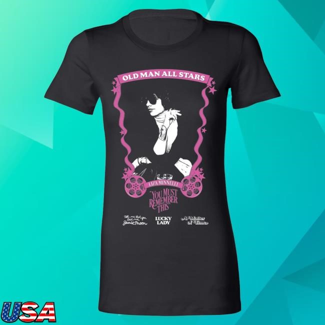 You Must Remember This Podcast Old Man All Stars Tee: Liza Minnelli (White) - Women's Tee Karina Longworth