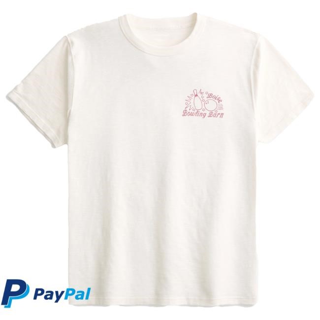 Official Hollister Merch Store Relaxed Boise Bowling Barn Graphic T Shirt Hollister Co