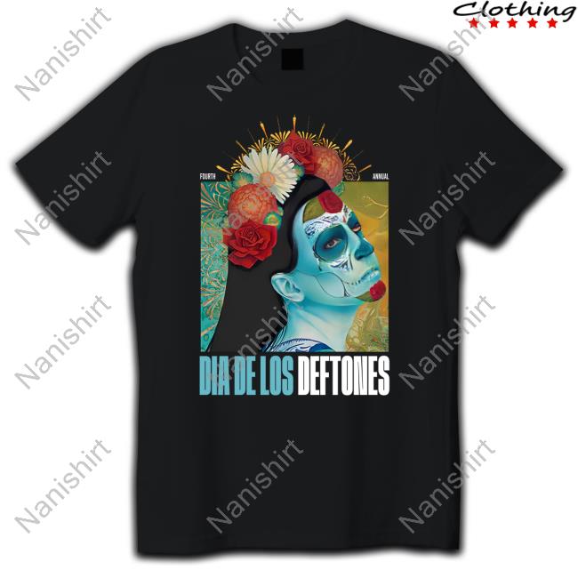 Deftones Merch Dia De Los Deftones 2023 La Catrina Admat Hoodie