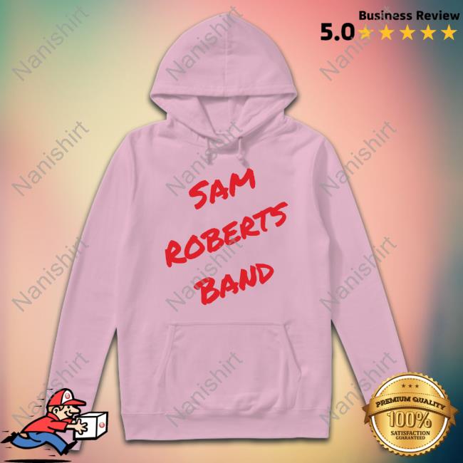 Official Mrkt Merch Sam Roberts Band Paint Shirt