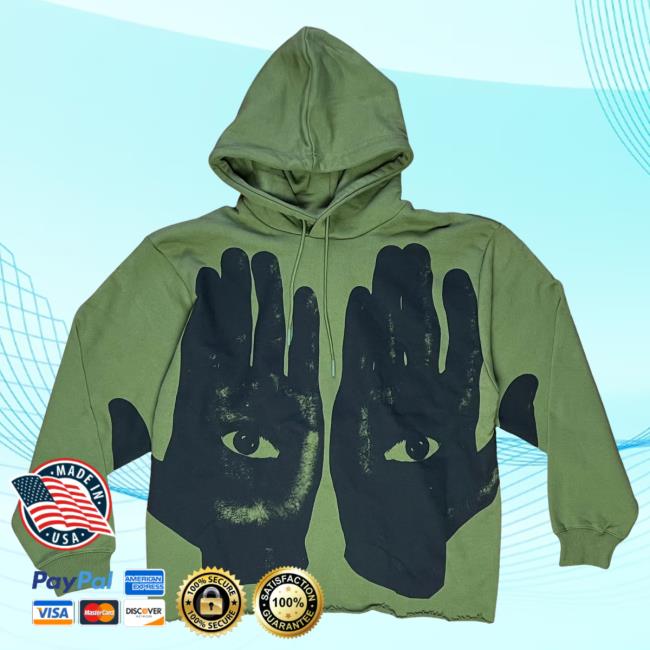 Olive “Hands” Hoodie New