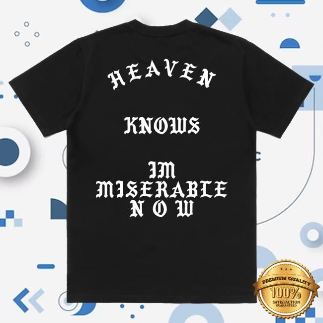 Official Born X Raised Merch Store Shop Heaven Knows Tees: Black BornxRaised