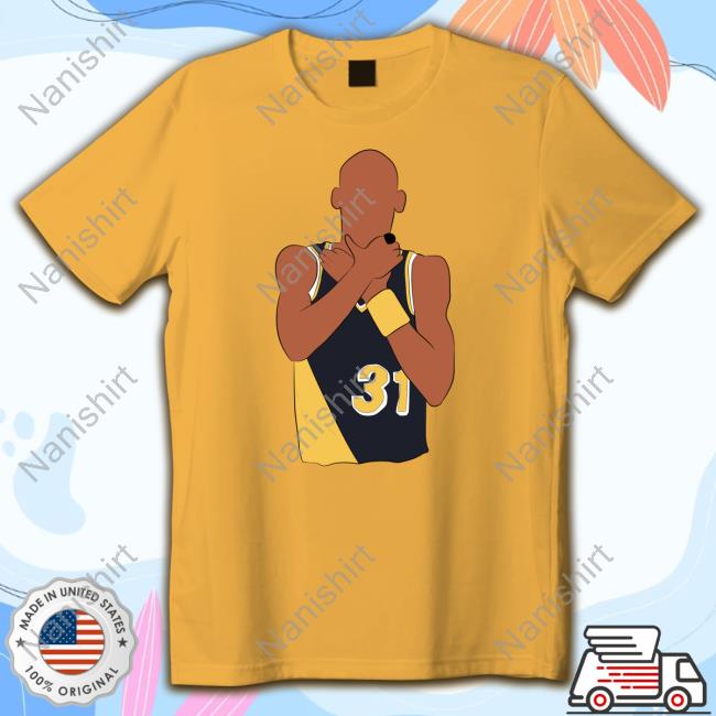 Candace Park | Reggie Miller Yellow Tshirt