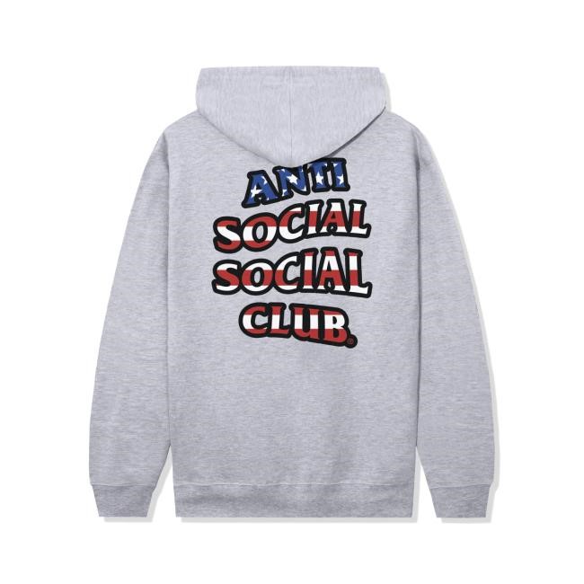 Deuces Hoodie Sweatshirt - Grey Heather – AntiSocialSocialClub