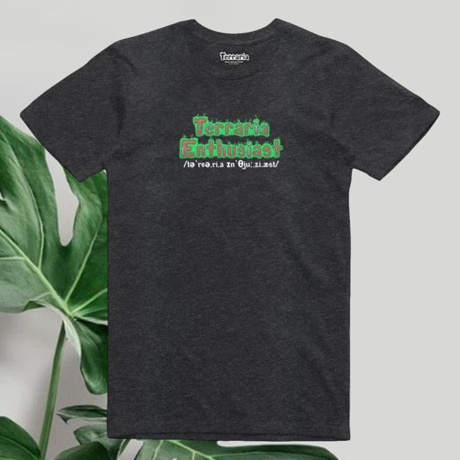 Terraria Merch Terraria Enthusiast T-Shirt