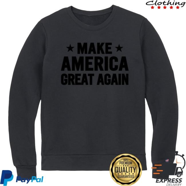Official Donald Trump Merch Shop Maga Make America Great Again logo Crewneck Sweatshirt Trump Store