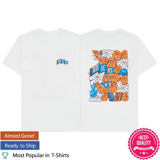 Official Msg Merch Store Shop New York Knicks NYON x Knicks Pennant T Shirt