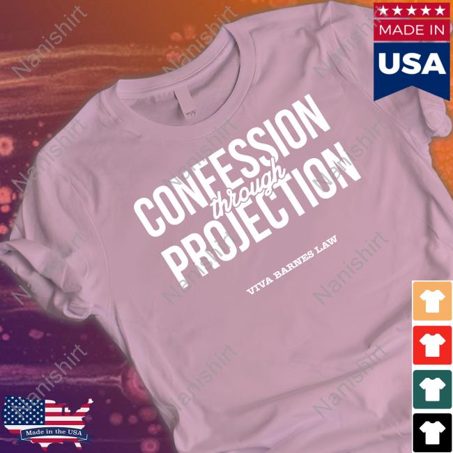 Viva Frei Merch Confession Through Projection Shirt