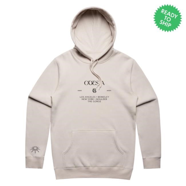 Odesza Official Merch Store | Odesza The Finale Pullover Sweatshirt Hooded - Black | Odesza Clothing Apparel Odesza