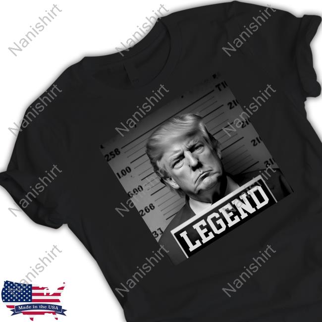 Charles Barkley - Donald Trump Mugshot Legend Tees