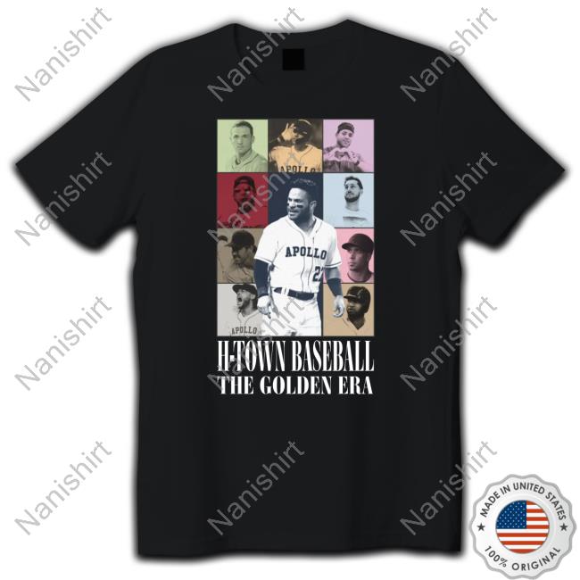 Official H-Town Baseball The Golden Era Shirt