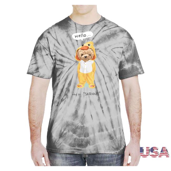Official Why So Serious Tie Dye Shirt Silver
