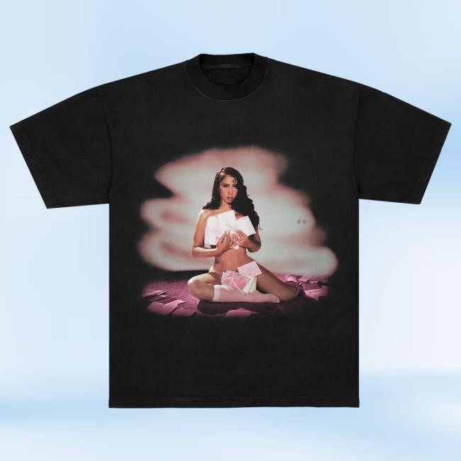 Official Kali Uchis Merch Store Sincerely, Tour Date Back Top Shirt - Black