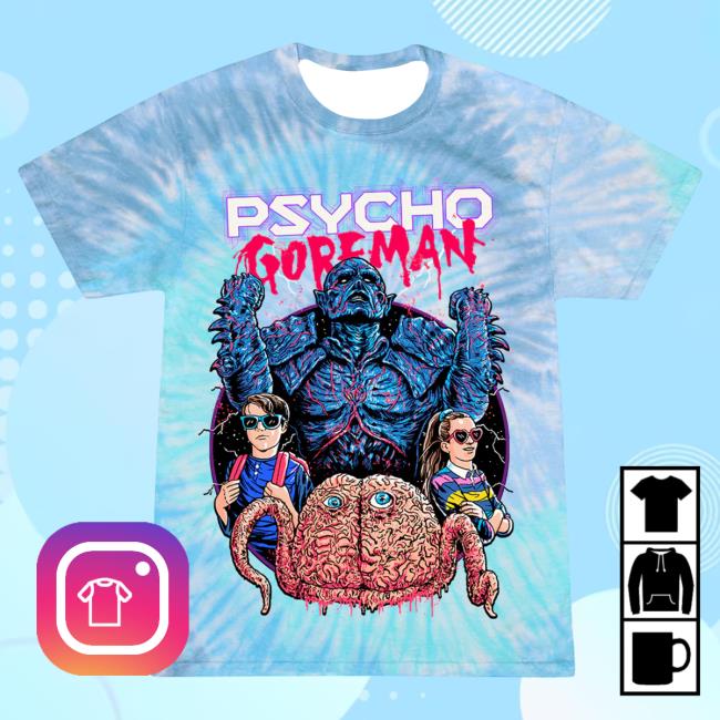 Official Cavity Colors Psycho Goreman: Monster Mash - Hot Shirt (Galactic Tie-Dye)