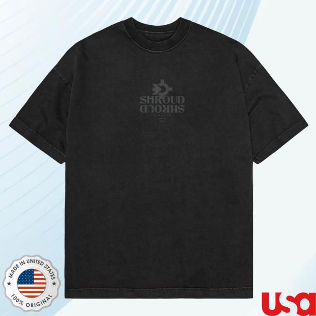 Official Shroud Shop Merch Into The Wild Black Tees