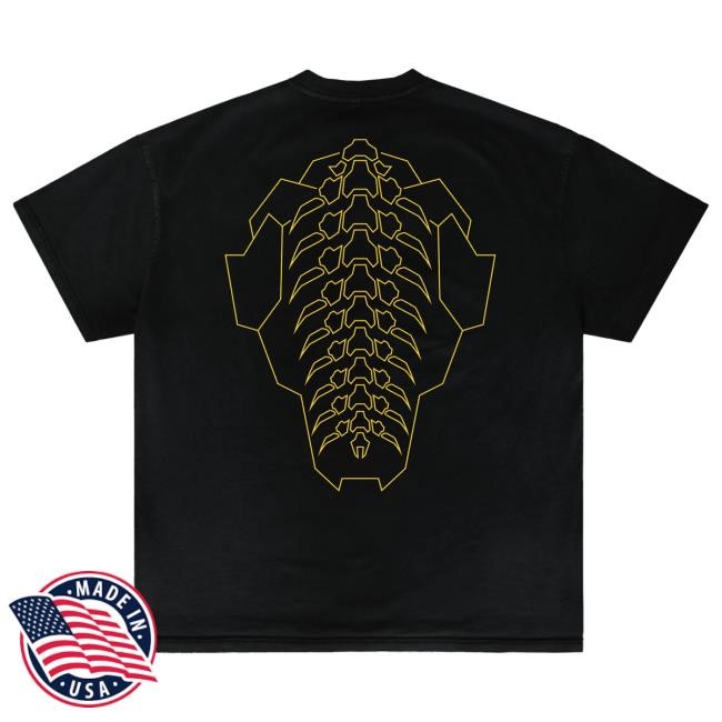Neon Cyber Cloudeelle Cyberspine Heavyweight Tee