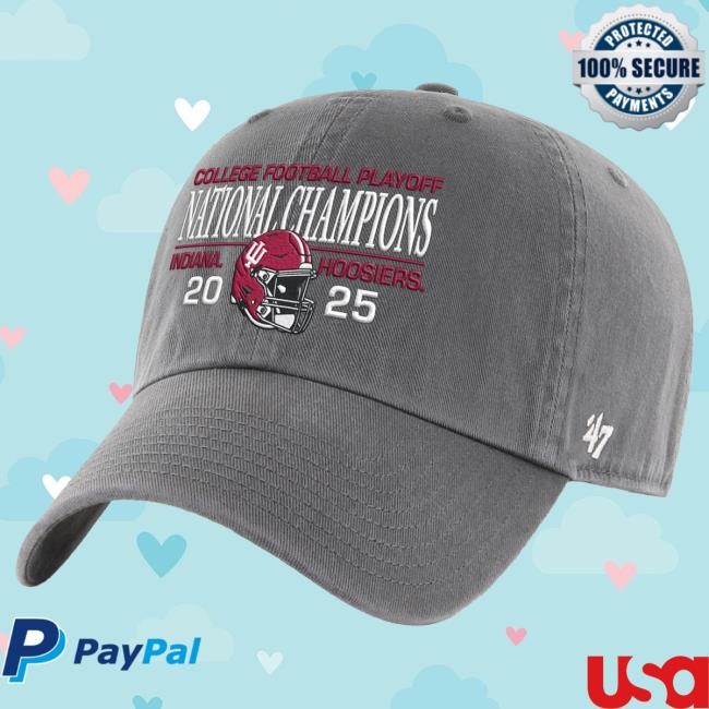 Indiana Hoosiers NCAA Football 47 Brand 2025 National Champs Hat