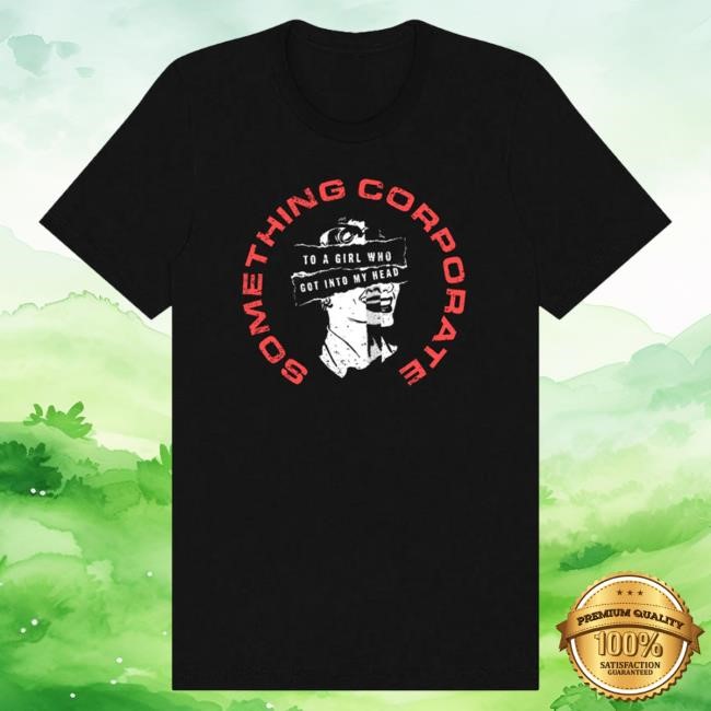 Official Andrew Mcmahon Into My Head Hot Shirt Something Corporate