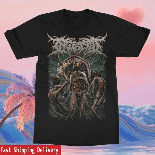 Official Indie Merch Store Shop Ingested "Engorgement" Shirts IndieMerchStore