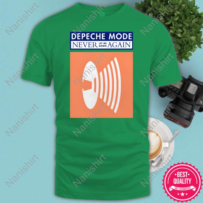 Official Depeche Mode DM Never Let Me Down Again Shirt
