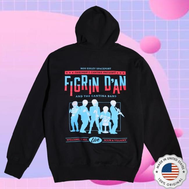 Official Heroes And Villains Store Star Wars Figrin D'an Band Hoodie