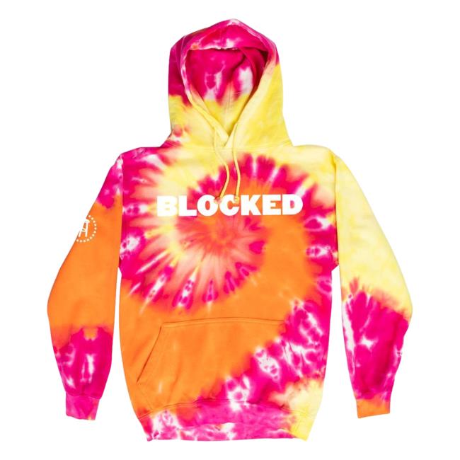 Official Call Her Daddy Apparel Clothing Store Shop CHD Merch Blocked Tie Dye Sweater CallHerDaddy Tie-Dye