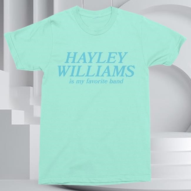 Official Hayley Williams - My Favorite Band Shirts