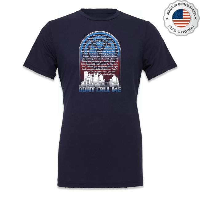 Chris Young Official Merch Store Don't Call Metee Pullover Shirt Chris Young Clothing Shop Apparel