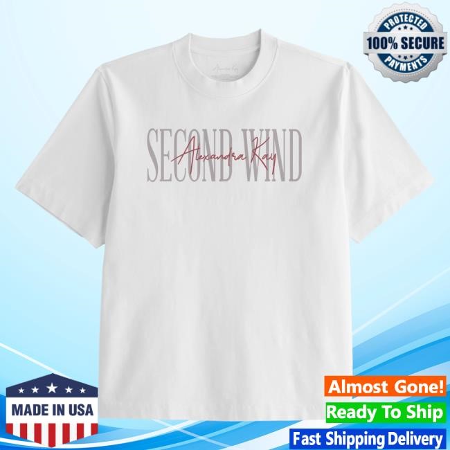 Official Alexandra Kay Merch Store Windy White T Shirt