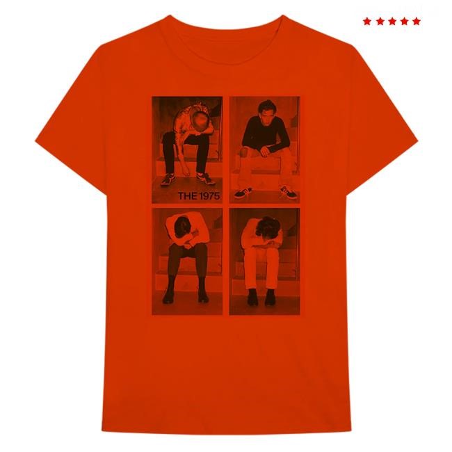 Red Photo Tee Shirt - The 1975