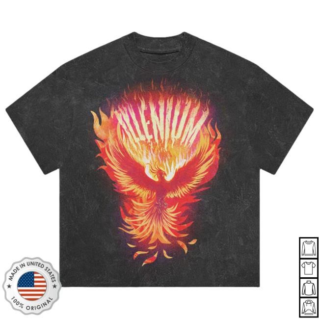 Official Illenium Merch Fire Phoenix Tee