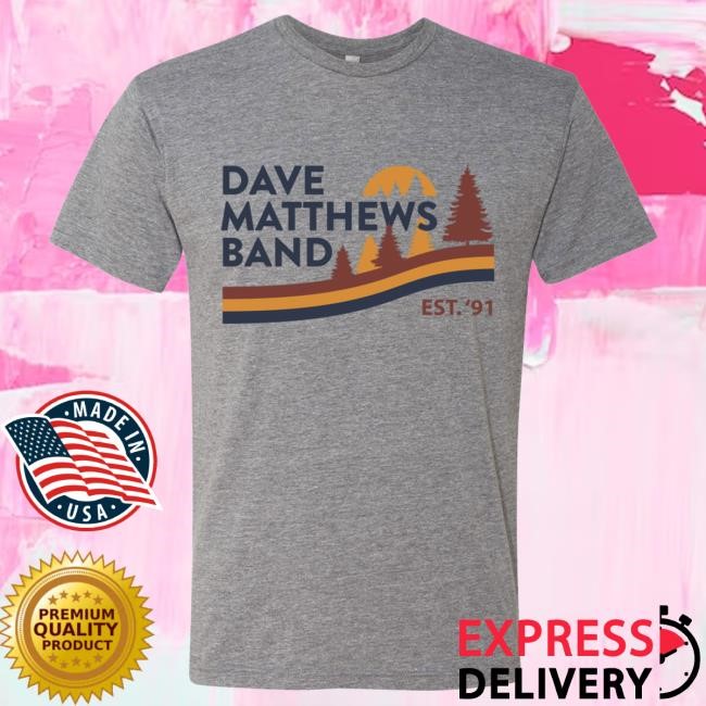Official Dave Matthews Band Merch Store Retro Wilderness Shirt New