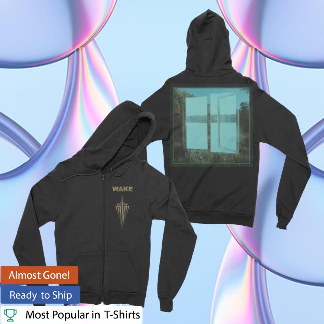 Official Night Shift Store Shop Wake - Confluence Zip Up Hooded Sweatshirt Nightshift Merch